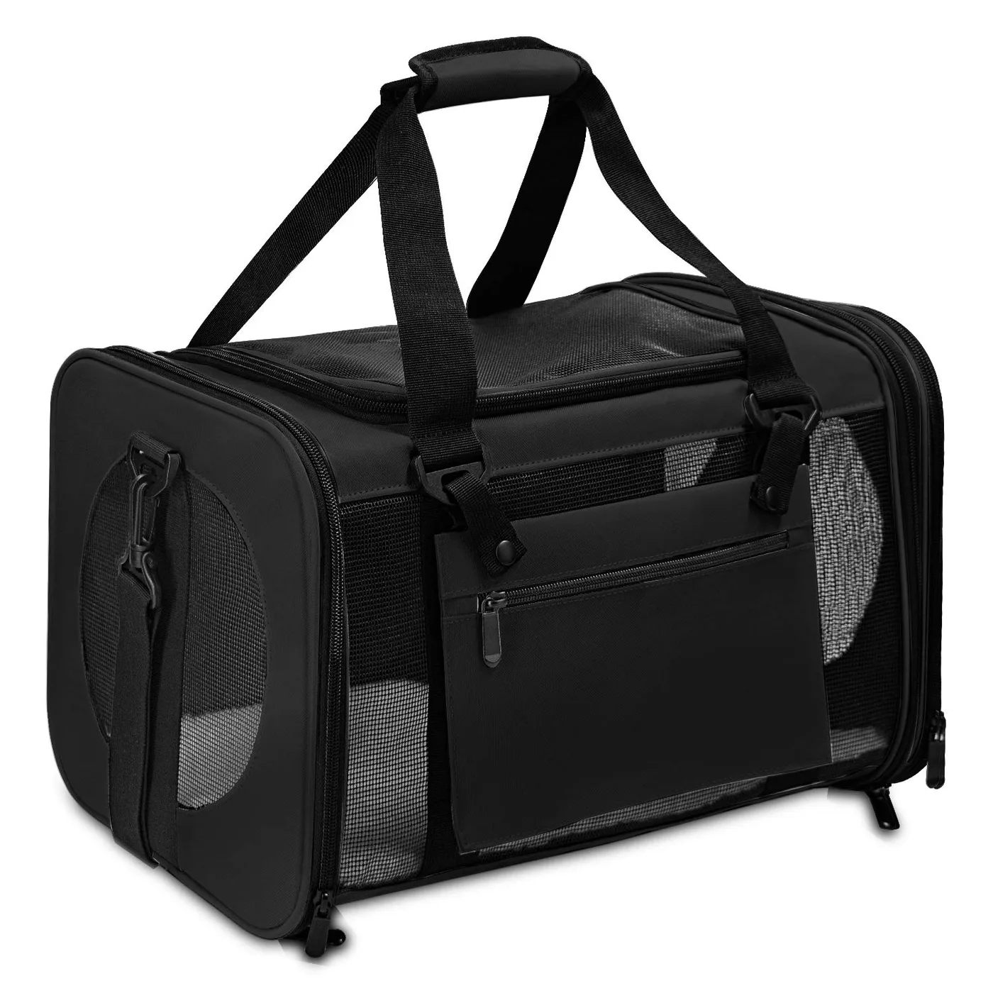 Cat Carrier Backpack: Design and Features - detail view supplied by QUANZHOU JUNYUAN BAGS