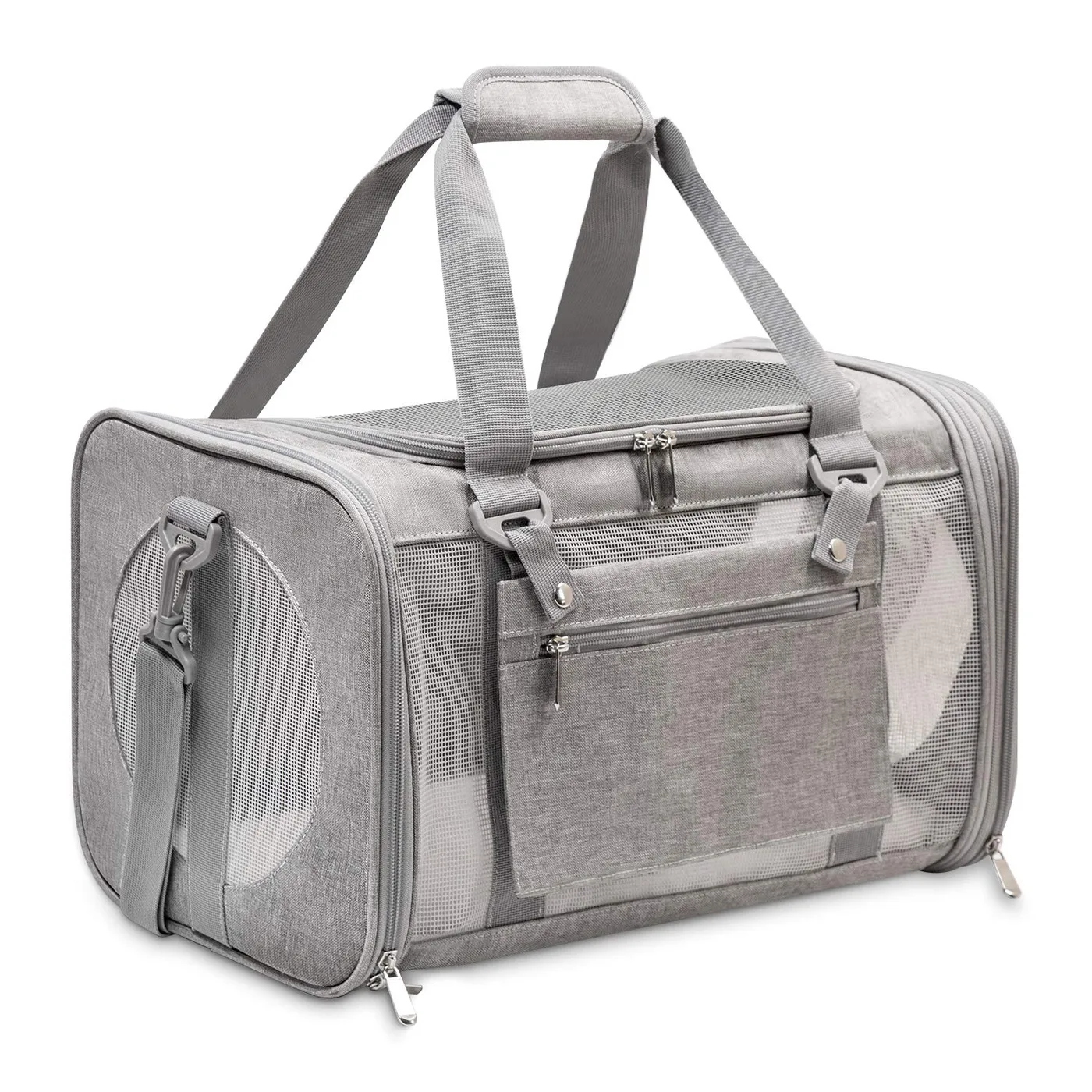 Dog Carrier Backpack for Pit Bulls: Robust Design - detail view supplied by QUANZHOU JUNYUAN BAGS