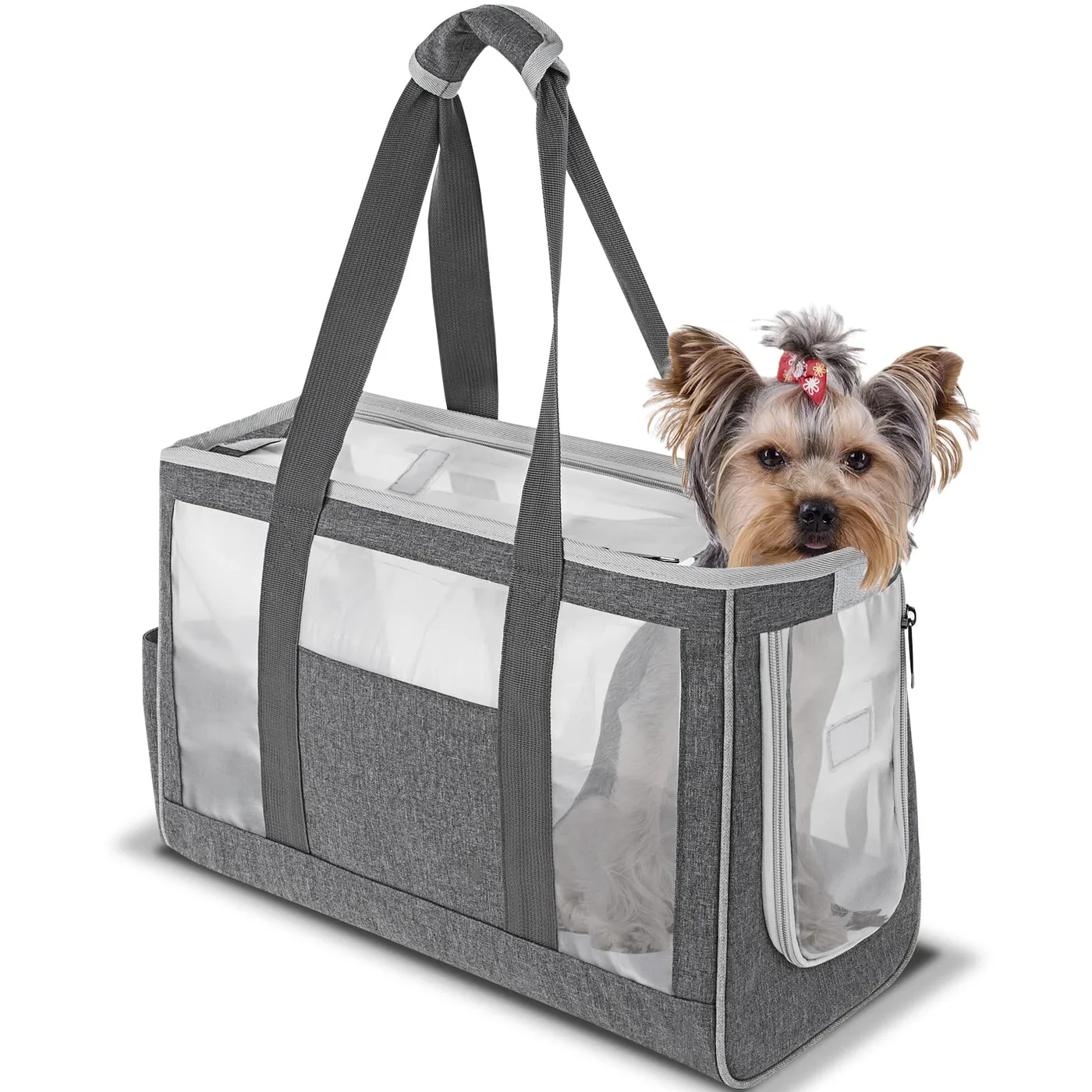 Dog Carrier Backpack for French Bulldogs: Breathable - detail view supplied by QUANZHOU JUNYUAN BAGS