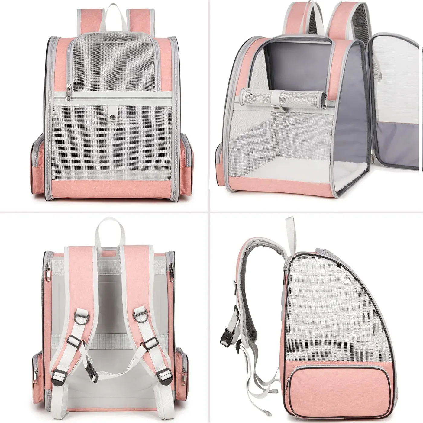 Dog Carrier Backpack OEM: Original Equipment Manufac - detail view supplied by QUANZHOU JUNYUAN BAGS